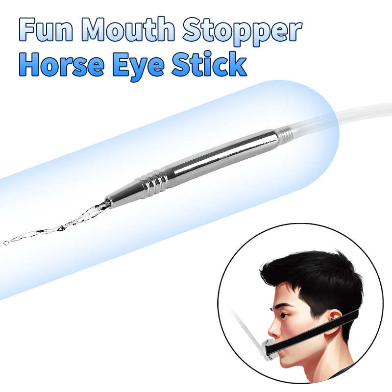 Dual-Stimulation Gag & Urethral Plug