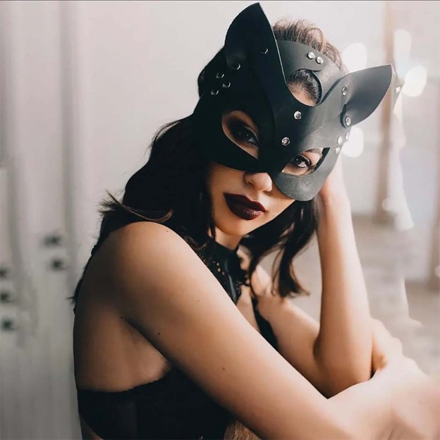 Midnight Mystique BDSM Cat Mask