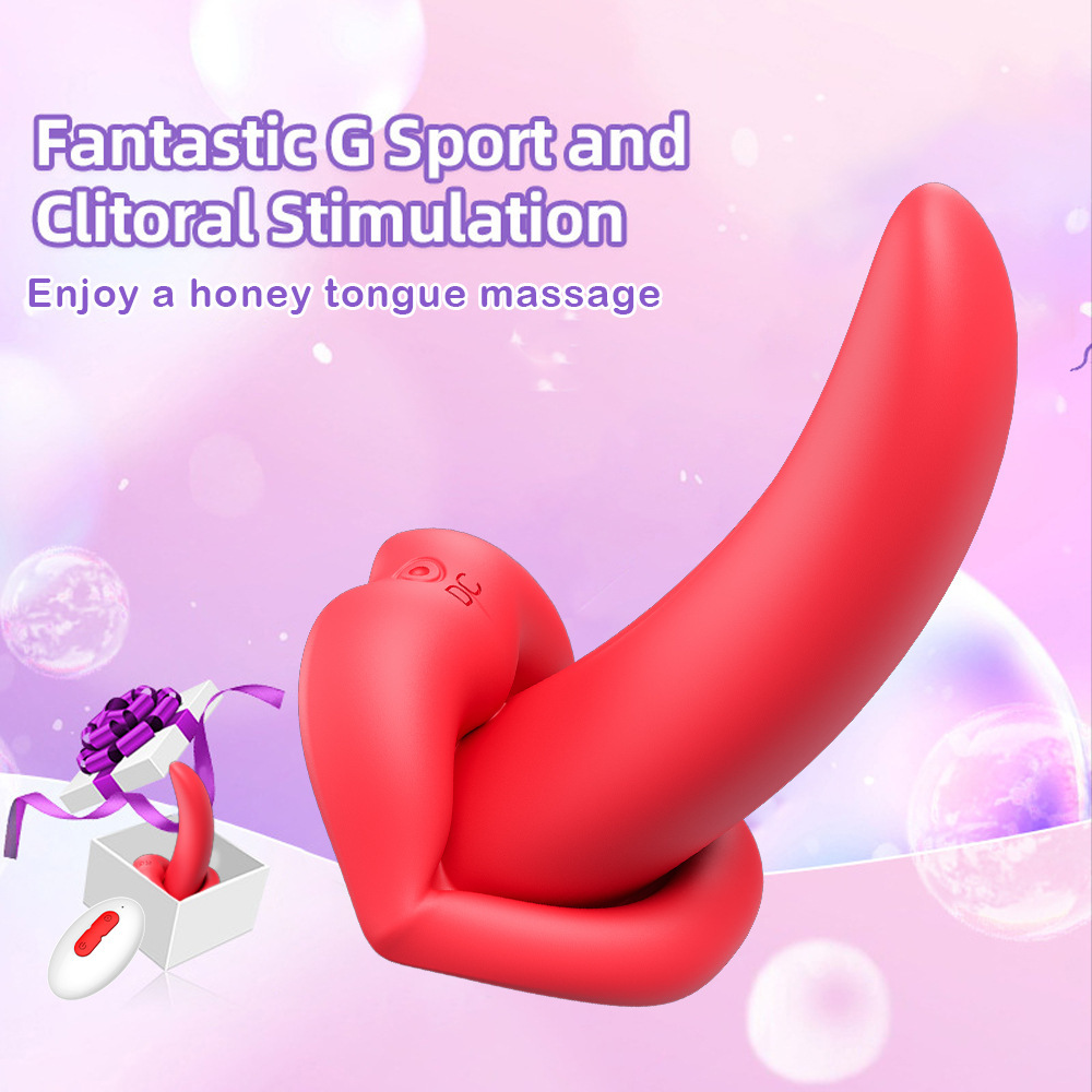 LustLick â Realistic Tongue Vibe for Clitoral & G-Spot Vibrator