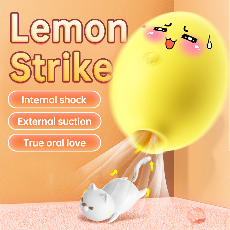 Vibrating Egg Adult Sex Toy Lemon