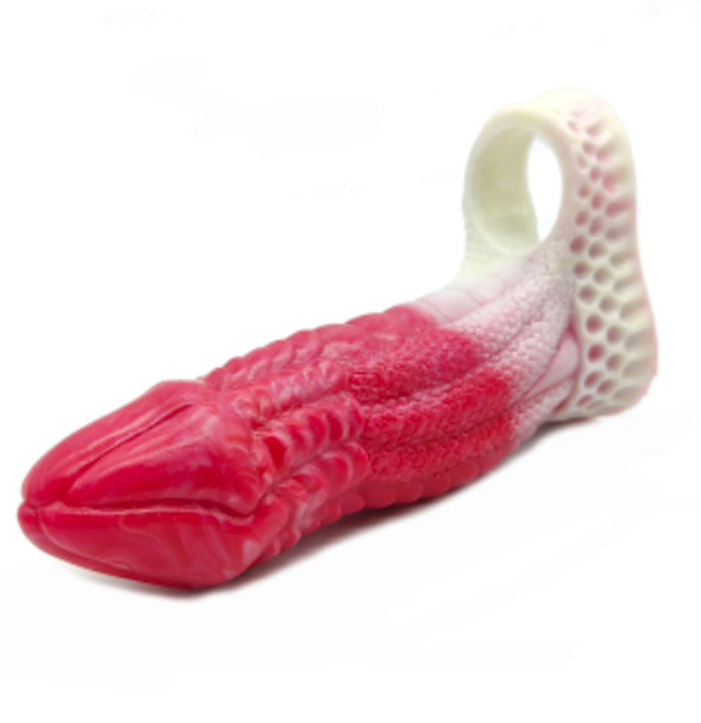 Monster Dildo Silicone Penis Sleeve -WeLovePlugs