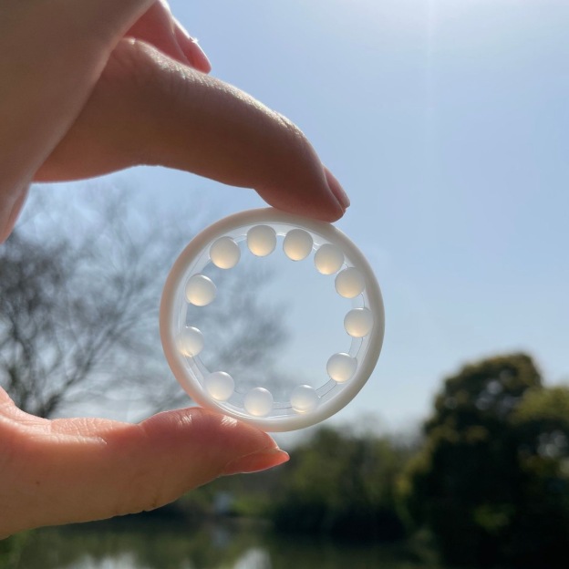 Beaded Delay Ring Elastic Penis Ring -WeLovePlugs