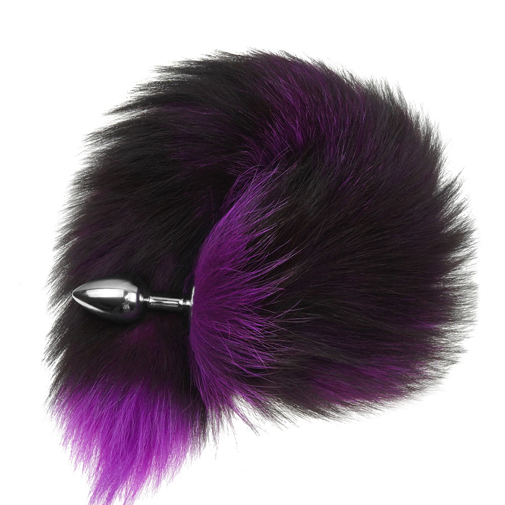 15.75'' Extra-Fluffy Fox Tail Butt Plug - image 5