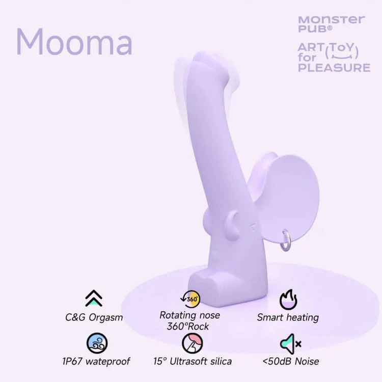 MOOMA Smart 360° Rotating G-Spot Vibrator with Heating Function - image 1