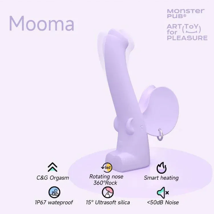 MOOMA Smart 360° Rotating G-Spot Vibrator with Heating Function - image 1