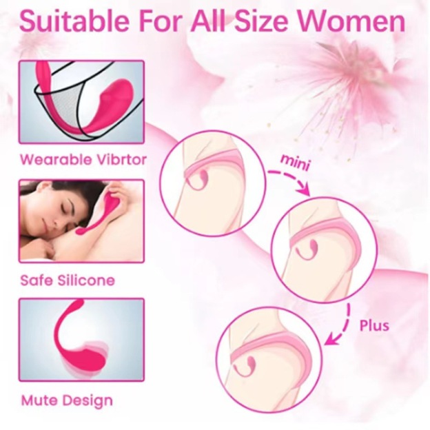 APP Remote Control G-spot Panty Vibrator 10 Vibrations 