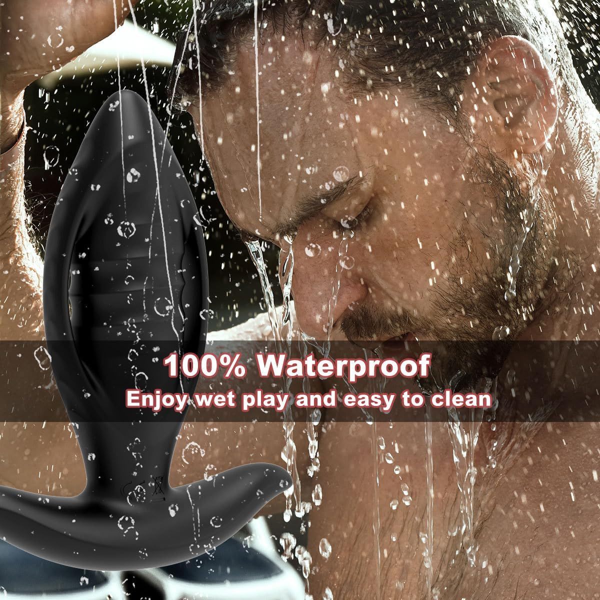 Remote Control Thrusting Anal Vibrator Plug-WeLovePlugs