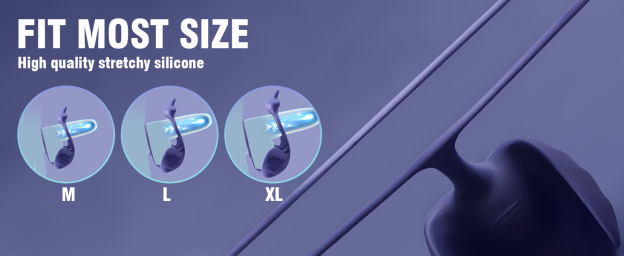 Vibrating Cock Ring with Testicle Vibrator APP Remote Control & 3 in 1 -WeLovePlugs