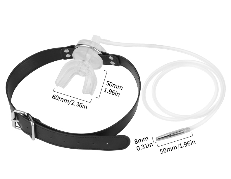 Dual-Stimulation Gag & Urethral Plug