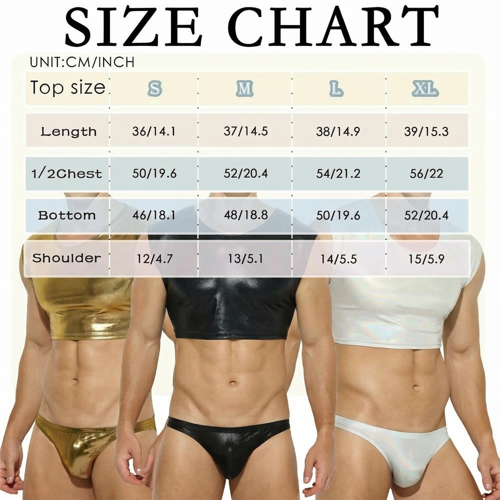 Faux Leather Cropped Tee - image 8