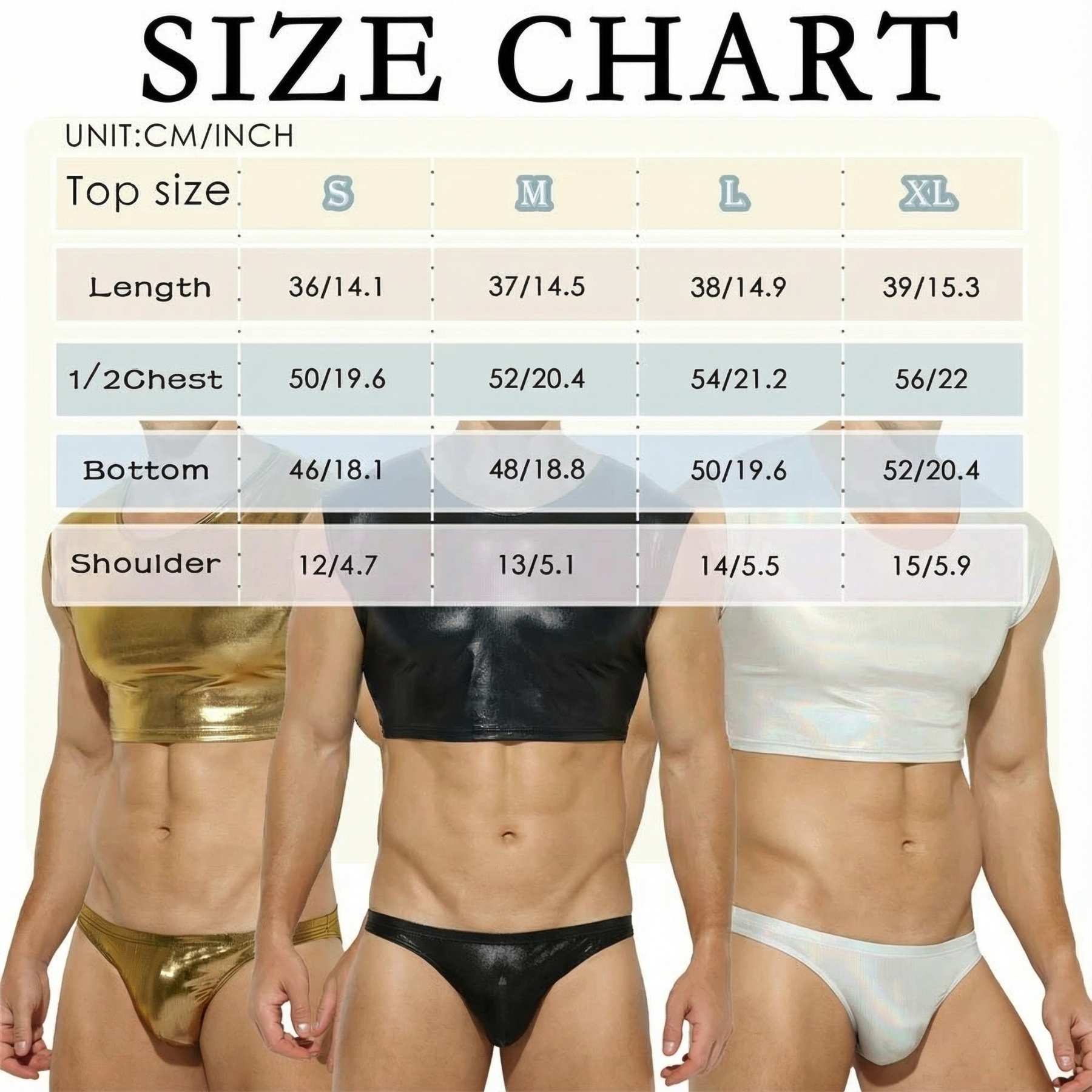 Faux Leather Cropped Tee - image 8