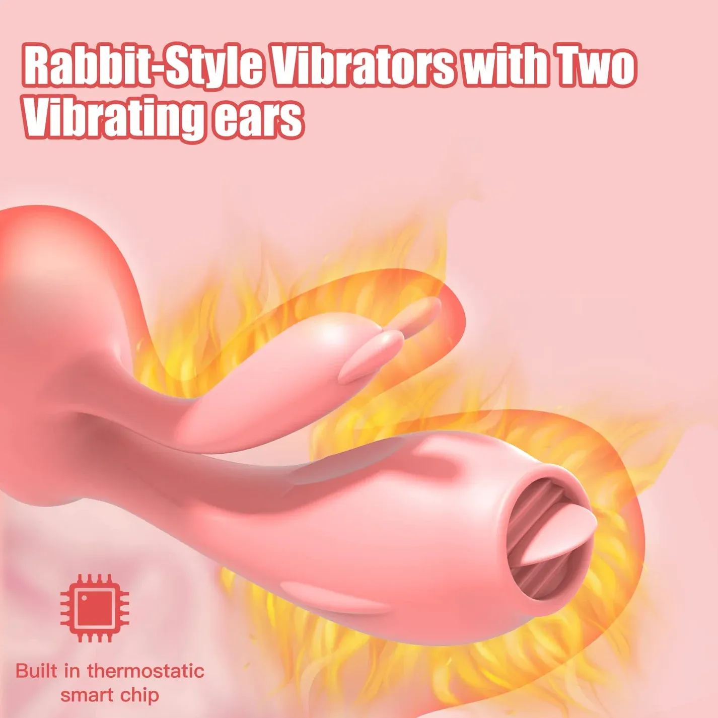 3-Motor Smart Rabbit Vibrator with App Control - image 3