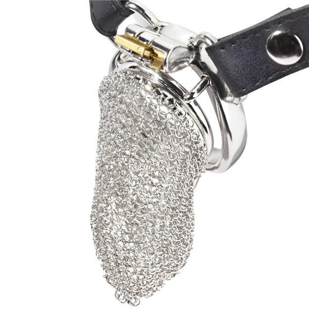 Chain Mail Plating Chastity Cage -WeLovePlugs
