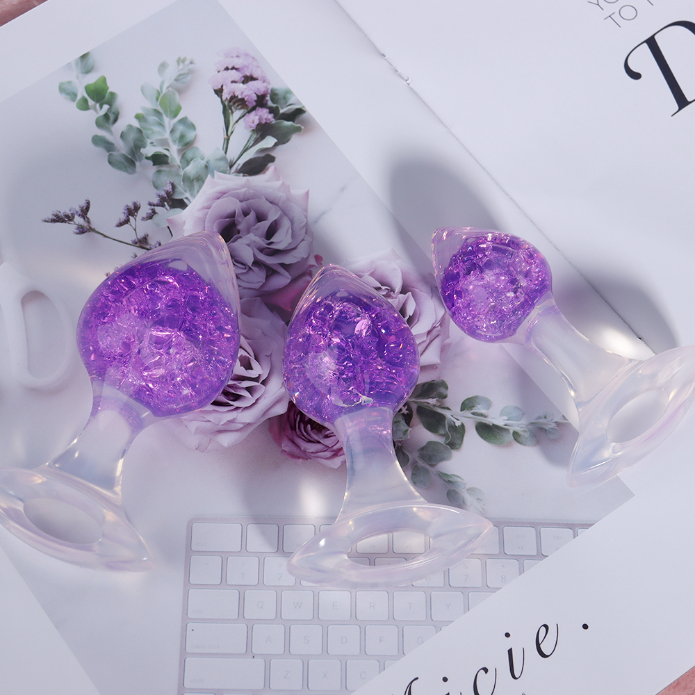 Crystalix Silicone Anal Plug-WeLovePlugs