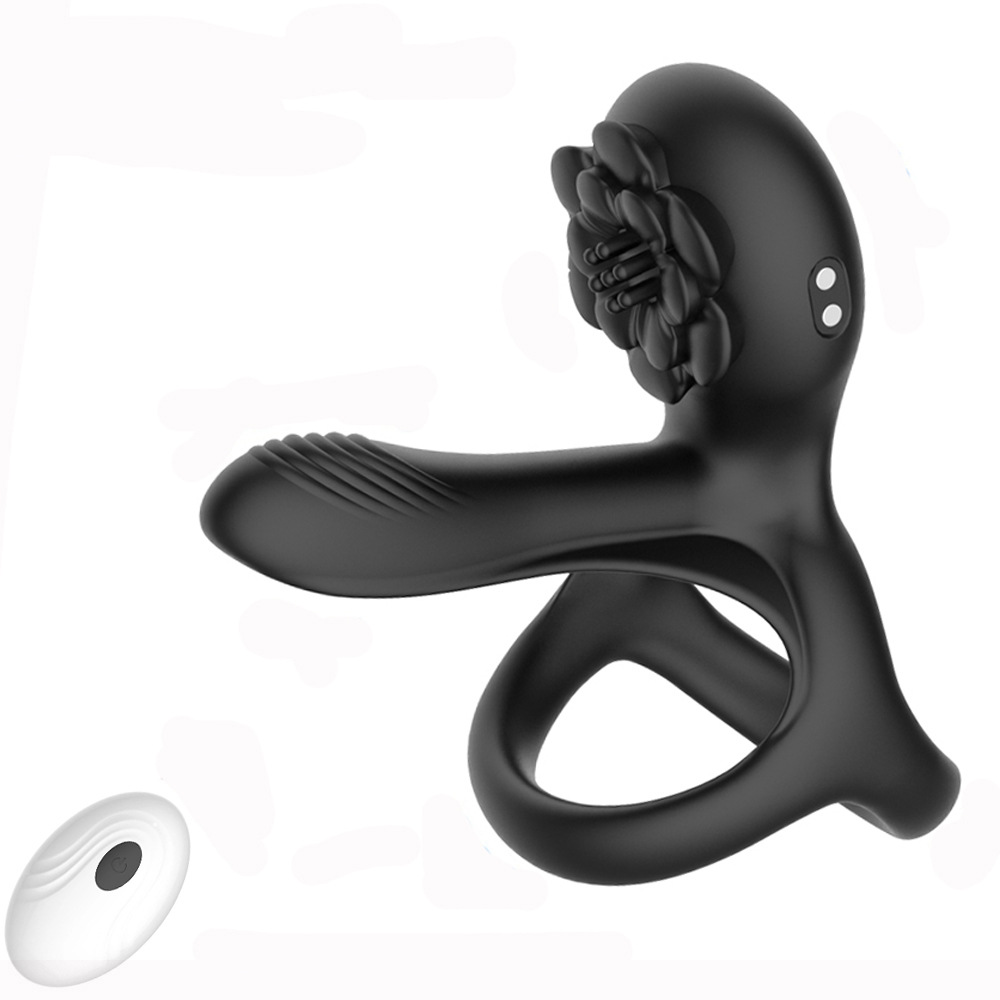 Boltbond High-intensity Couple's Cock Ring with Clit Licking