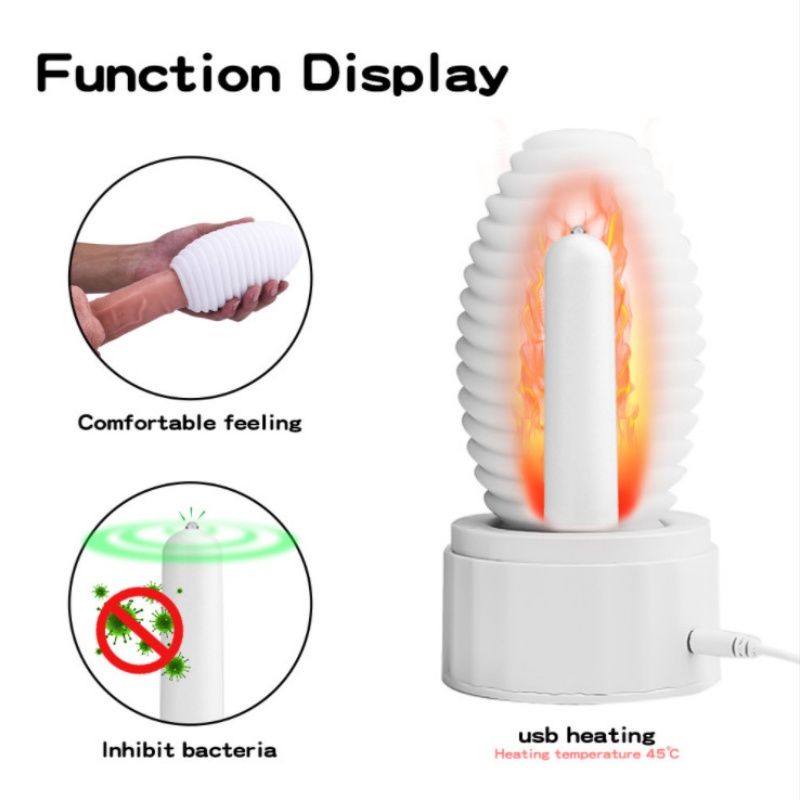 7.48x3.35'' Aircraft Cup Masturbator Penis Exerciser - image 3