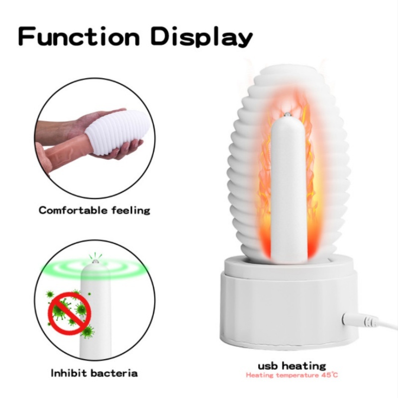 7.48x3.35'' Aircraft Cup Masturbator Penis Exerciser - image 3