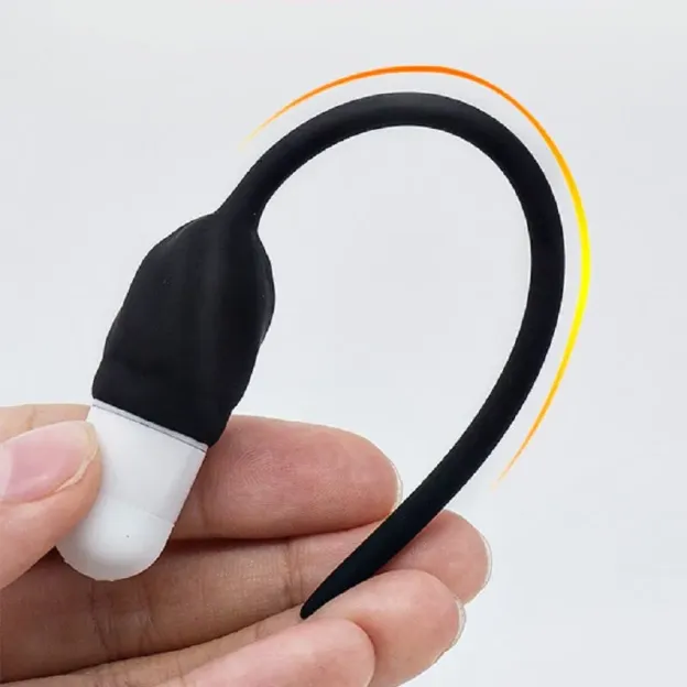 Mini Vibrating Urethral Souding Tube-WeLovePlugs