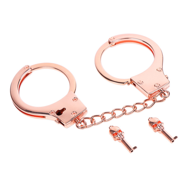 SM Gold & Silver Handcuffs Hand Restraints -WeLovePlugs