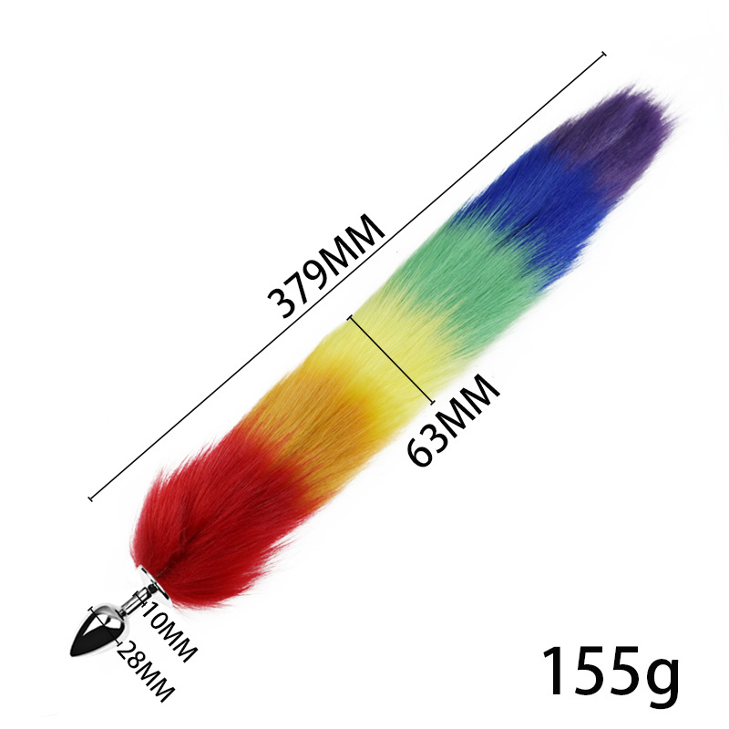 14.9'' Long Fox Tail Butt Plug – 1.10'' Diameter - image 4