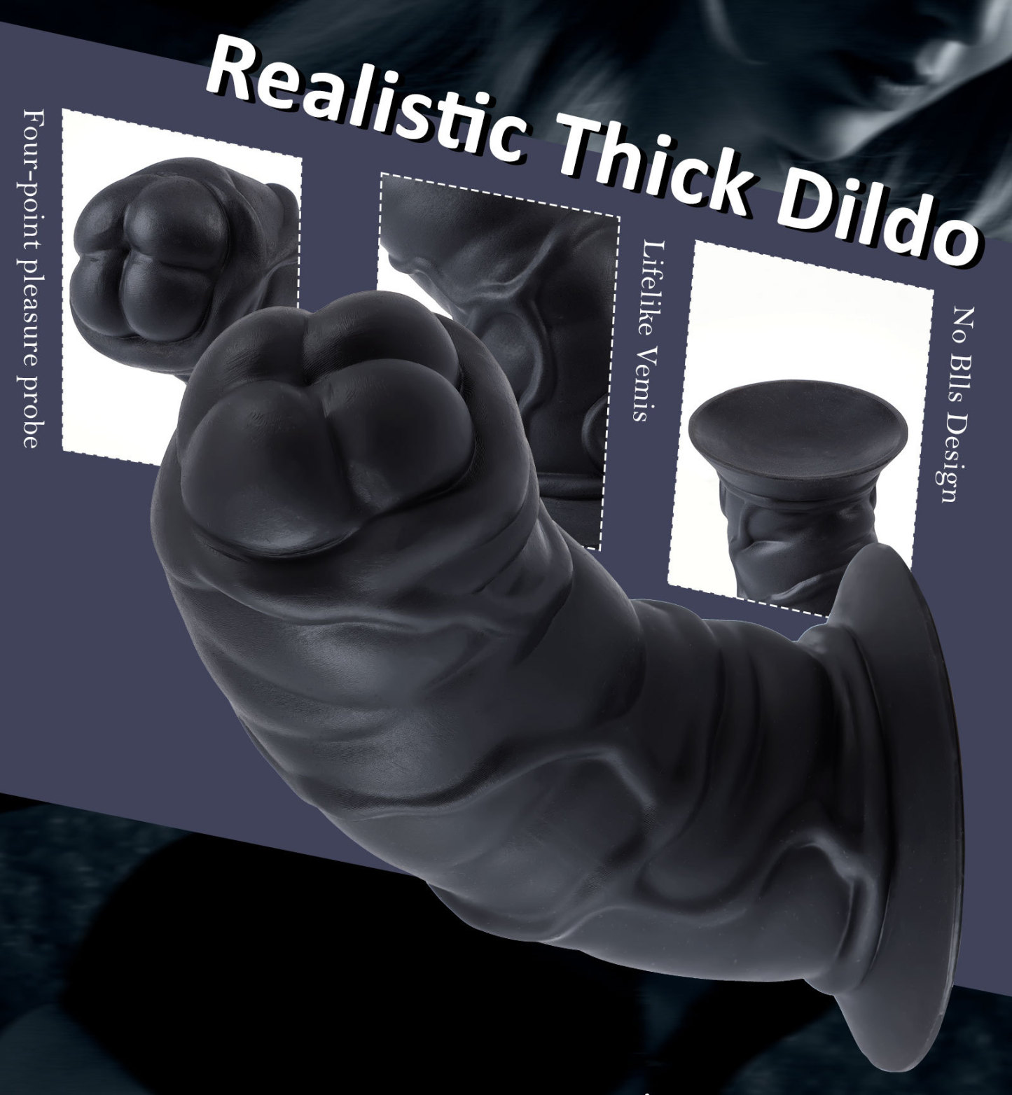 Triple Play Anal Plug Monster Fantasy Ore Dildo-WeLovePlugs