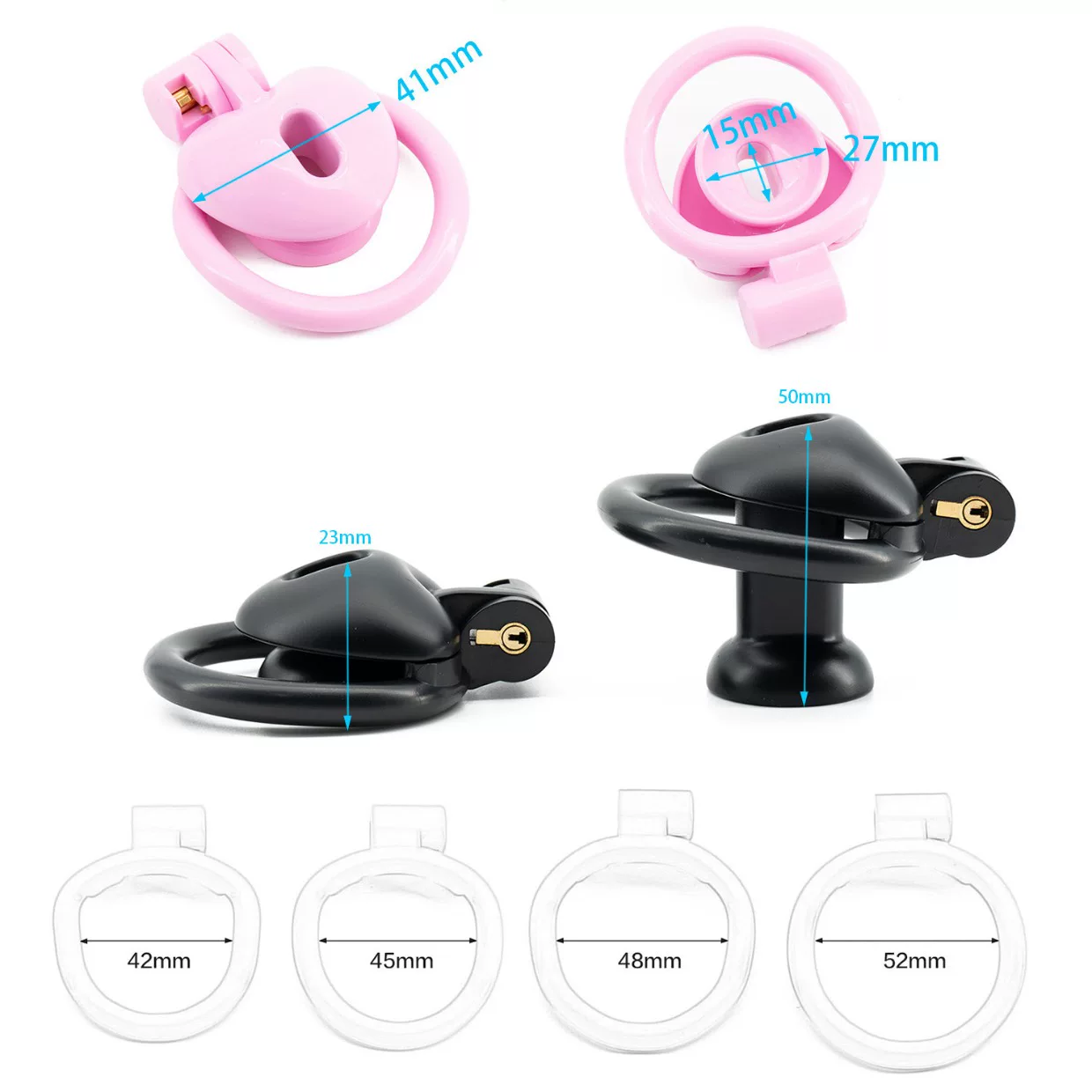 Lightweight Negative  Chastity Cage - image 21