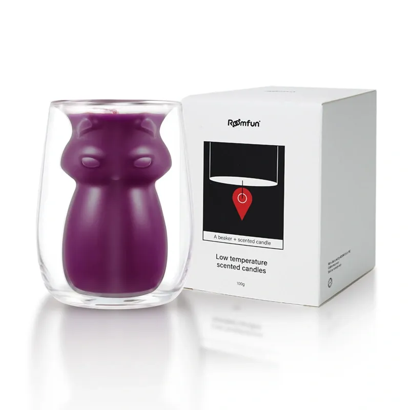 Beaker Fox Sensual Candle – Low-Temperature - Purple - image 11