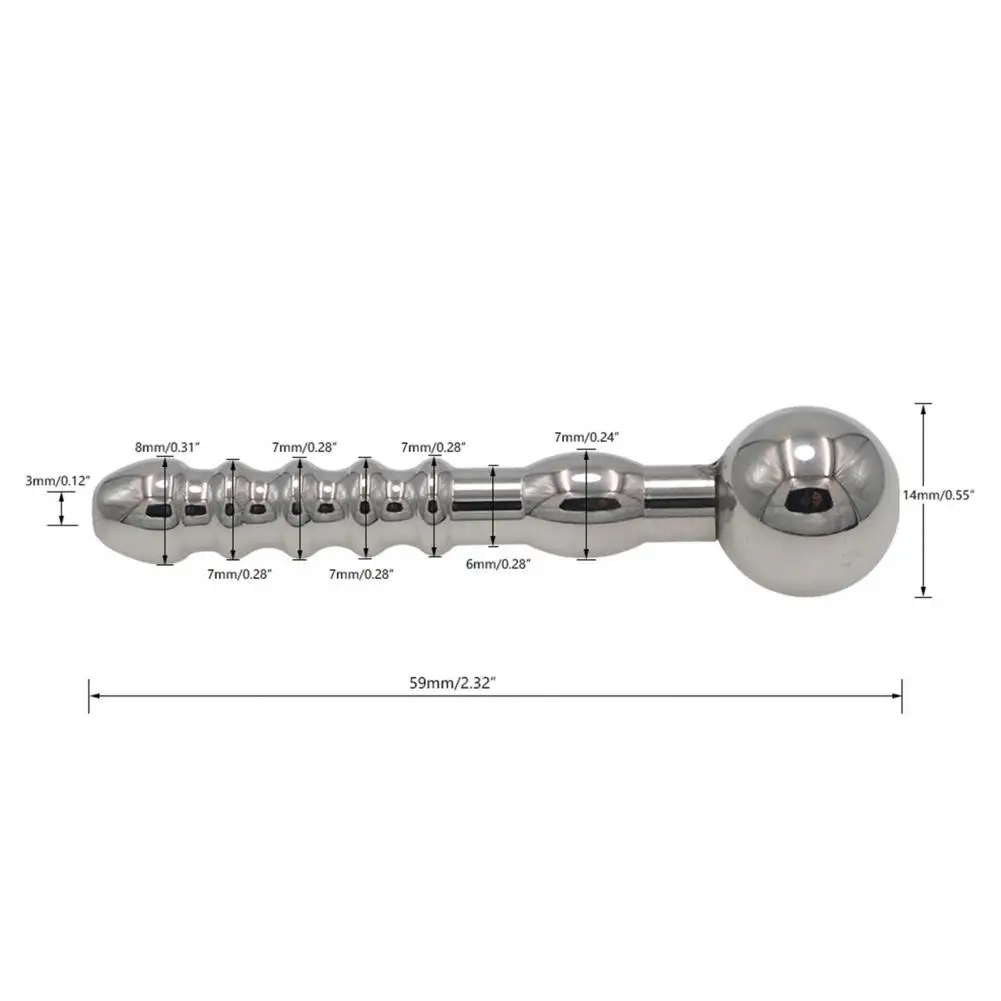 Urethral Tube Rod Short Hollow Penis Plug -WeLovePlugs