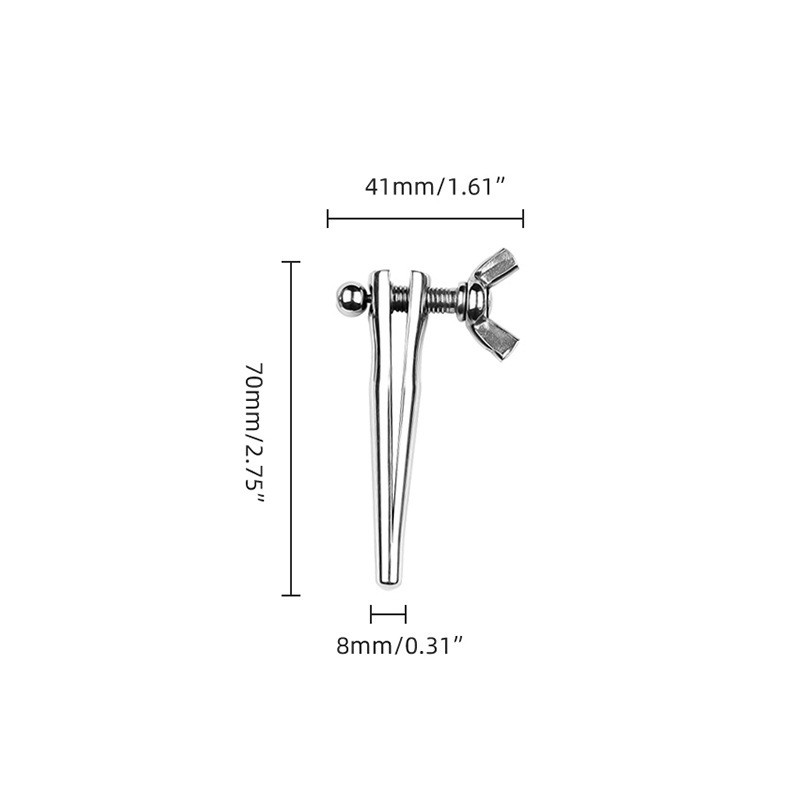 Adjustable Metal Dilator Urethral Rod CBT Dilate Tool