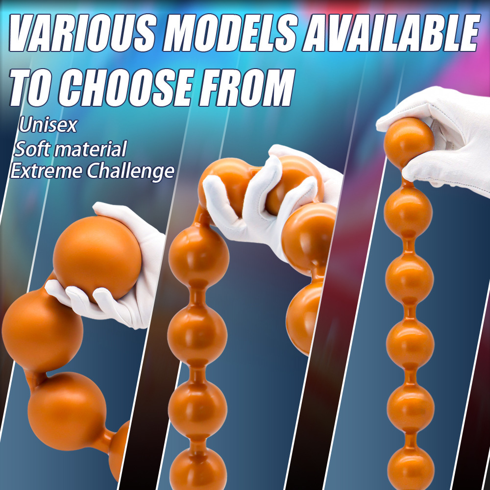 Extra Large Butt Plugs Huge Beaded Anal Plug -WeLovePlugs