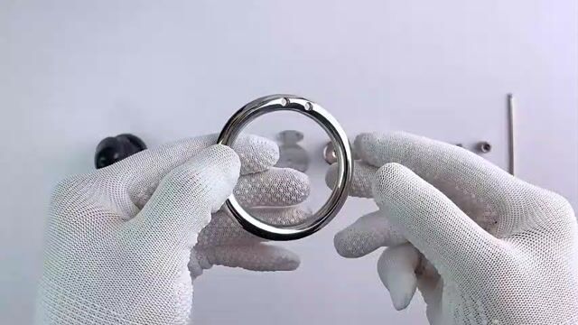 Chastity Cage with Detachable Dildo & Urethral Tube -WeLovePlugs