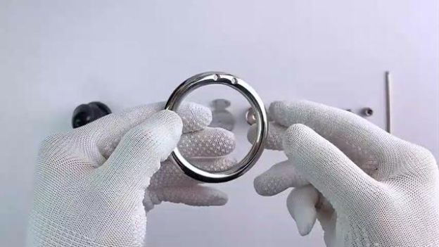 Chastity Cage with Detachable Dildo & Urethral Tube -WeLovePlugs