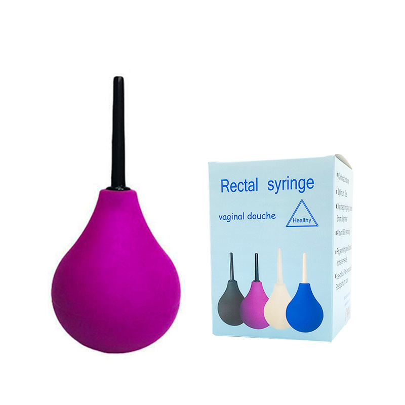 224ML Medical Silicone Enema Douch Anal Cleaner