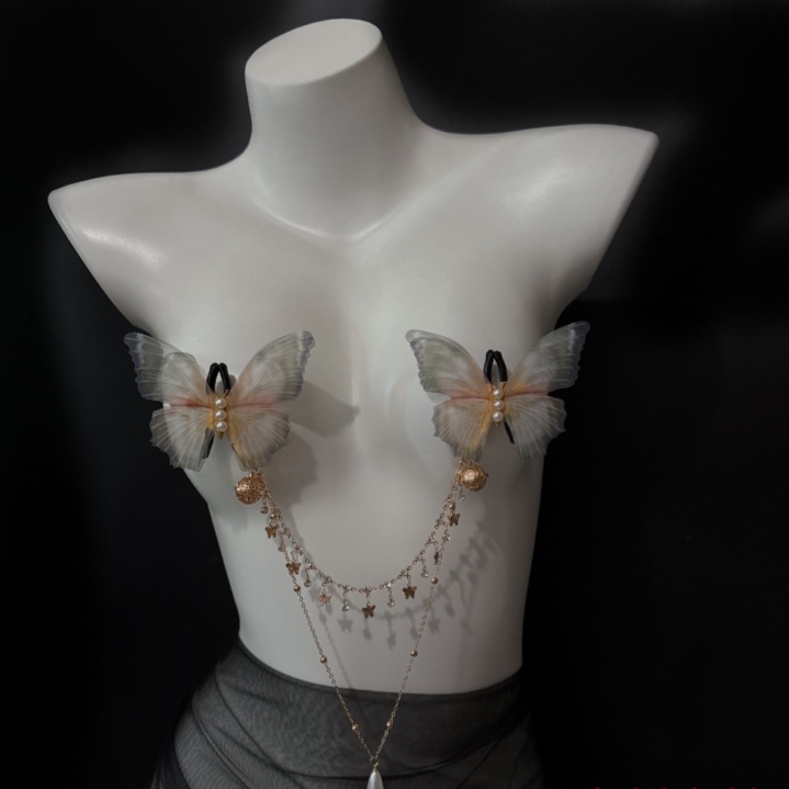 Wings & Whispers Butterfly Nipple Clamp Clips-WeLovePlugs