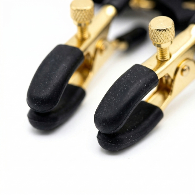 Metal Alligator Clamp Set with Bells & Bow Accents - image 10