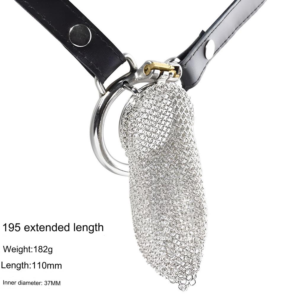 Chain Mail Plating Chastity Cage -WeLovePlugs