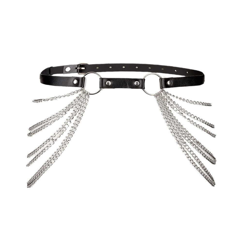 DuoVeil Corse Lingerie Harness Chain-WeLovePlugs