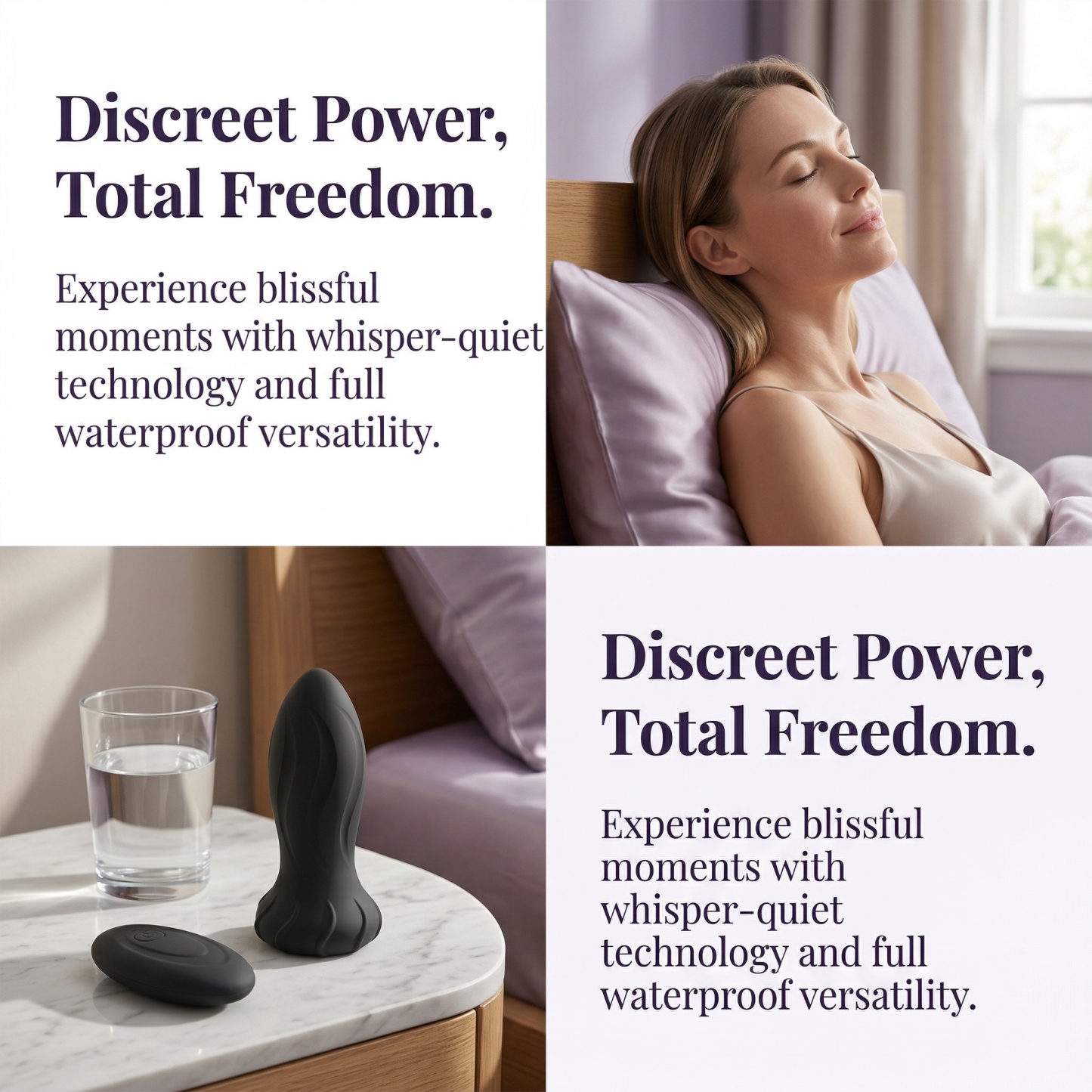 Remote Control Spiral Texture Vibrating Anal Massager - image 3