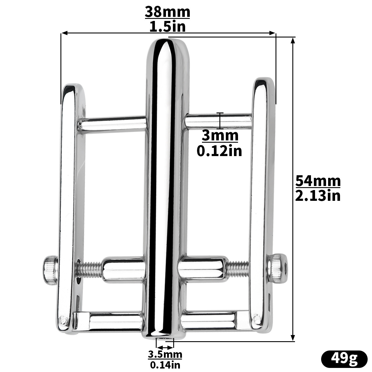 Stainless Steel Piercing Tool Urethral Sounding Penis Expander-WeLovePlugs