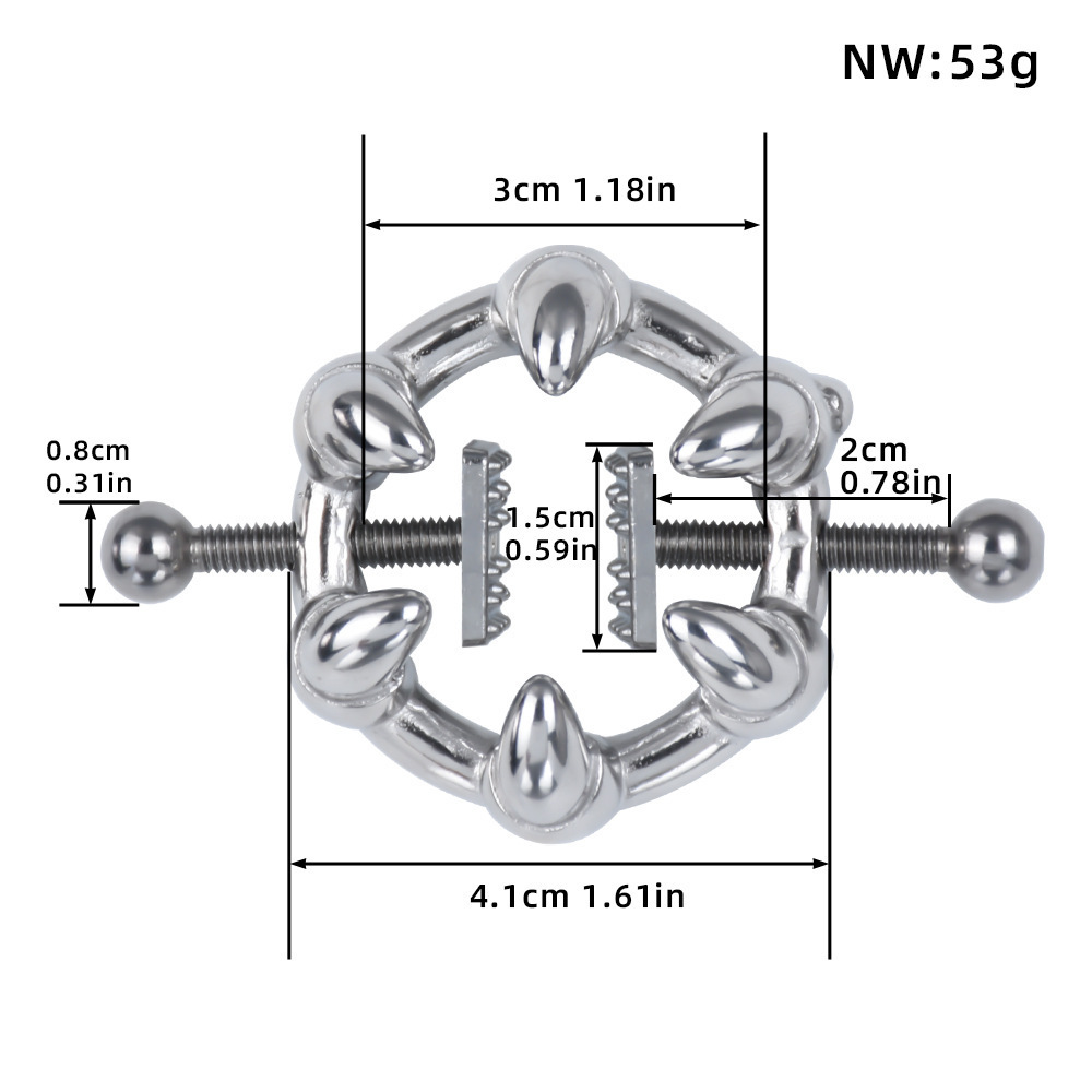 Beast Claws Nipple Clamps-WeLovePlugs