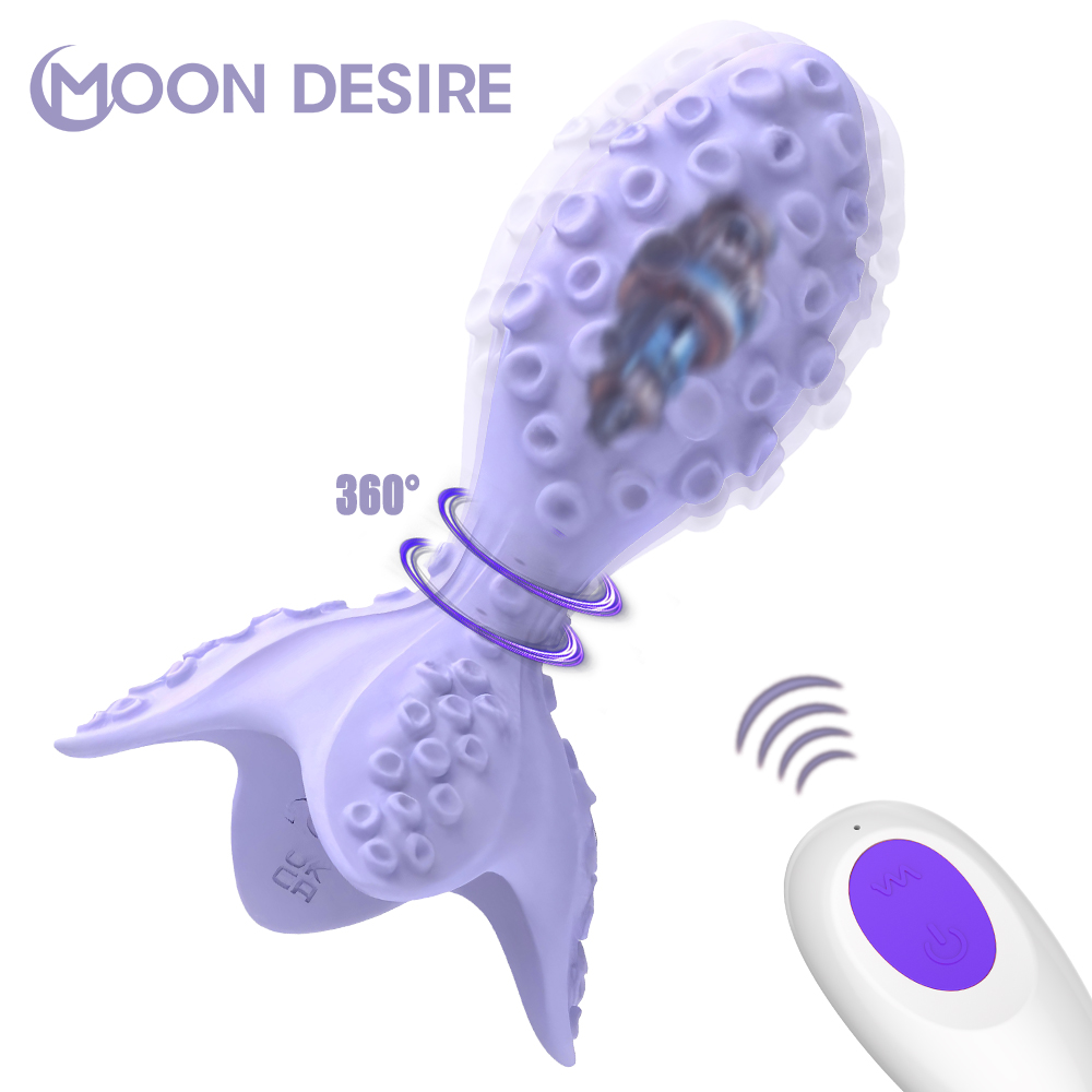 TwirlPulse DuoWave Butt Plug - Light Purple - image 8