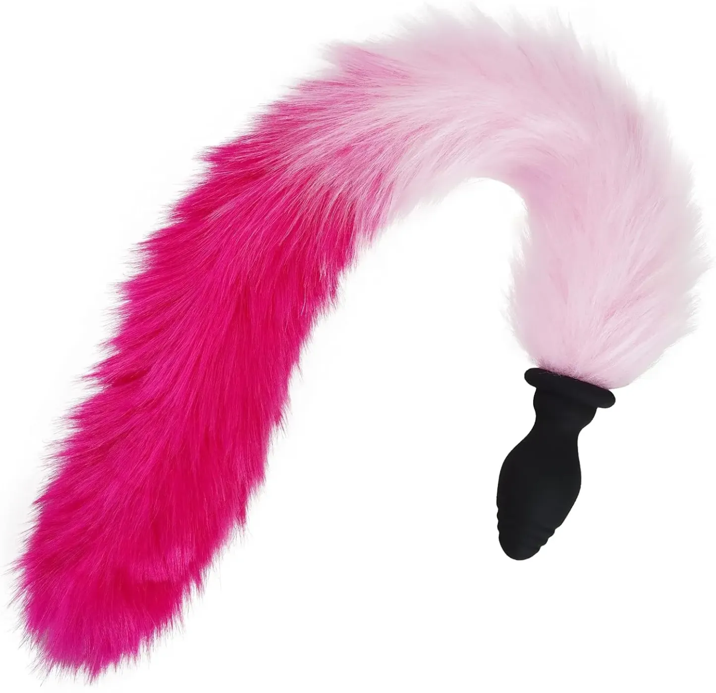 Multicolor Fox Tail Light Up Butt Plug