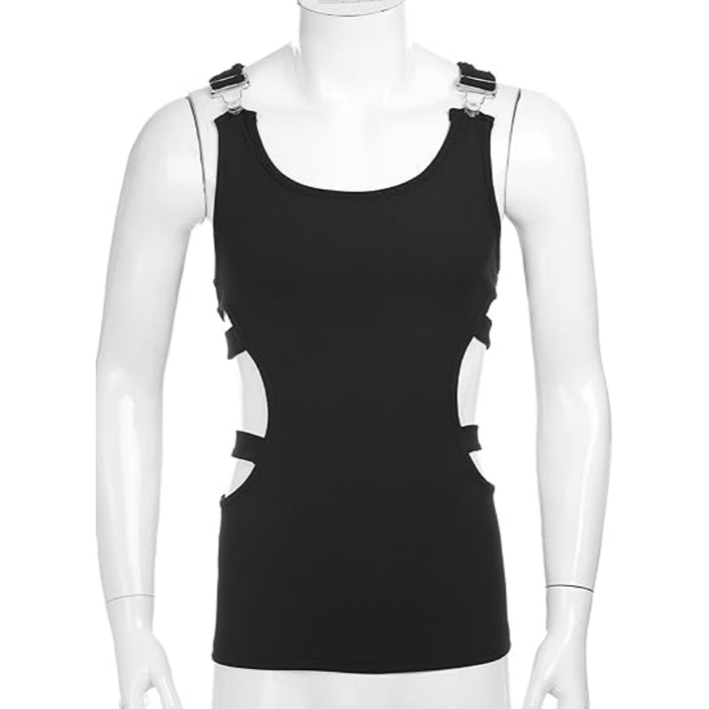 Mens Workout Sleeveless Vest Muscle Tank Tops - image 3