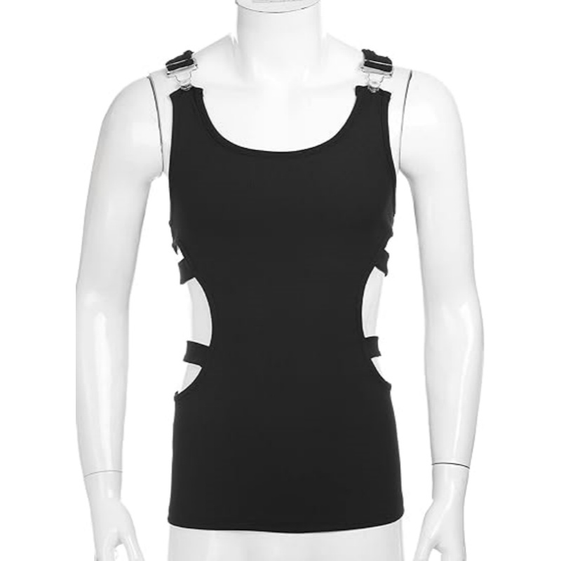 Mens Workout Sleeveless Vest Muscle Tank Tops - image 3