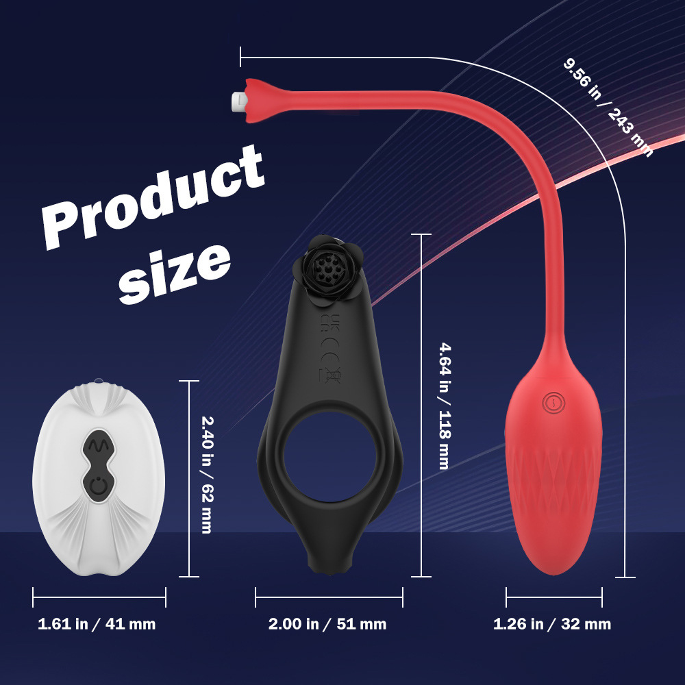 VibeSync Duo – Remote-Controlled Cock Ring with Butt Plug Vibrator