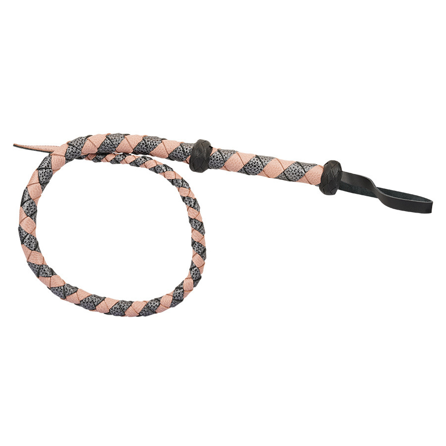 Snakeskin Riding Crop - Multicolor - image 1