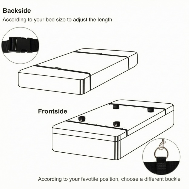 Funy Bondage Handcuffs Ankle Cuffs Restraints Adult Bdsm - image 5