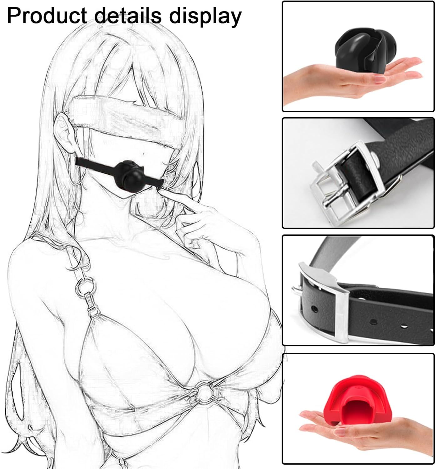 Nova Depth Explorer BDSM Mouth Gap