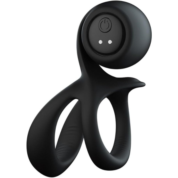 Naughty Vibrating Double Cock Ring