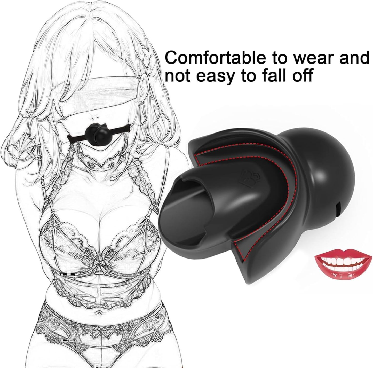 Nova Depth Explorer BDSM Mouth Gap